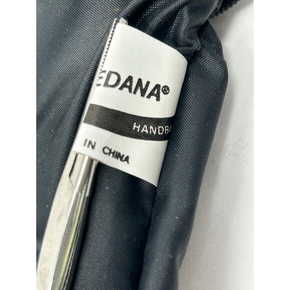 NEW Loredana Evening Bag Cross Body Black Beaded Prom Event Cocktail Party Glam - Picture 8 of 9